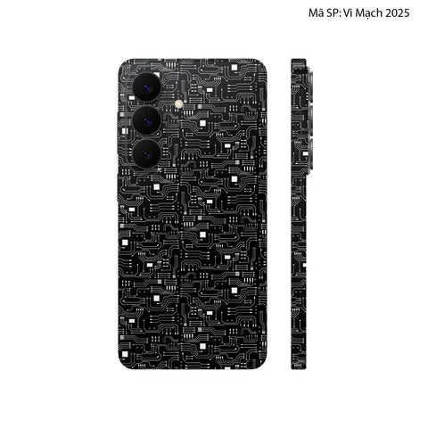 Dán Skin Samsung Galaxy S26 Series Vân Nổi Vi Mạch 2025