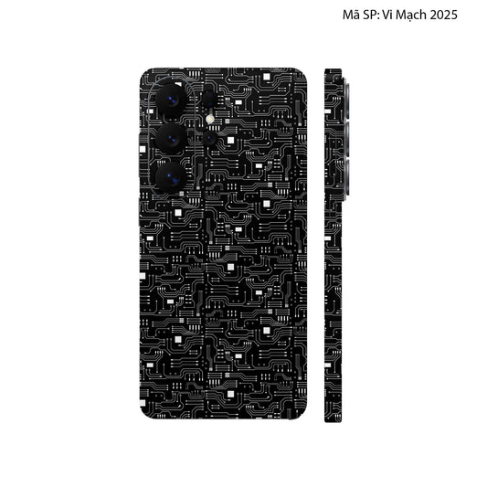 Dán Skin Samsung Galaxy S26 Series Vân Nổi Vi Mạch 2025