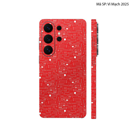 Dán Skin Samsung Galaxy S26 Series Vân Nổi Vi Mạch 2025