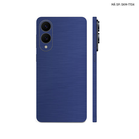 Dán Skin Samsung Galaxy S25 Series Vân Xước Titan Xanh | SKM-TT04