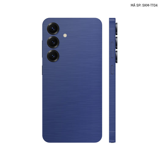 Dán Skin Samsung Galaxy S24 Series Vân Xước Titan Xanh | SKM-TT04