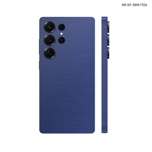 Dán Skin Samsung Galaxy S24 Series Vân Xước Titan Xanh | SKM-TT04