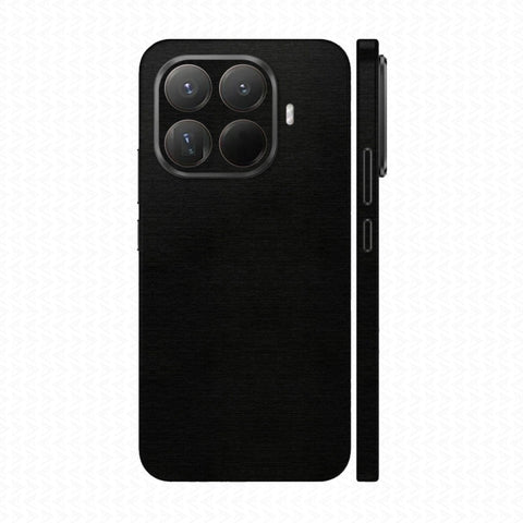 Miếng Dán Da Xiaomi 15T | Pro Vân Vải Đen