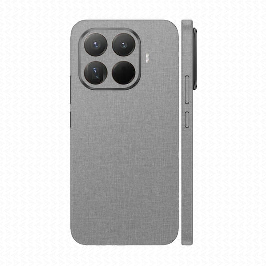 Miếng Dán Da Xiaomi 15T | Pro Vân Vải Xám Lông CHuột