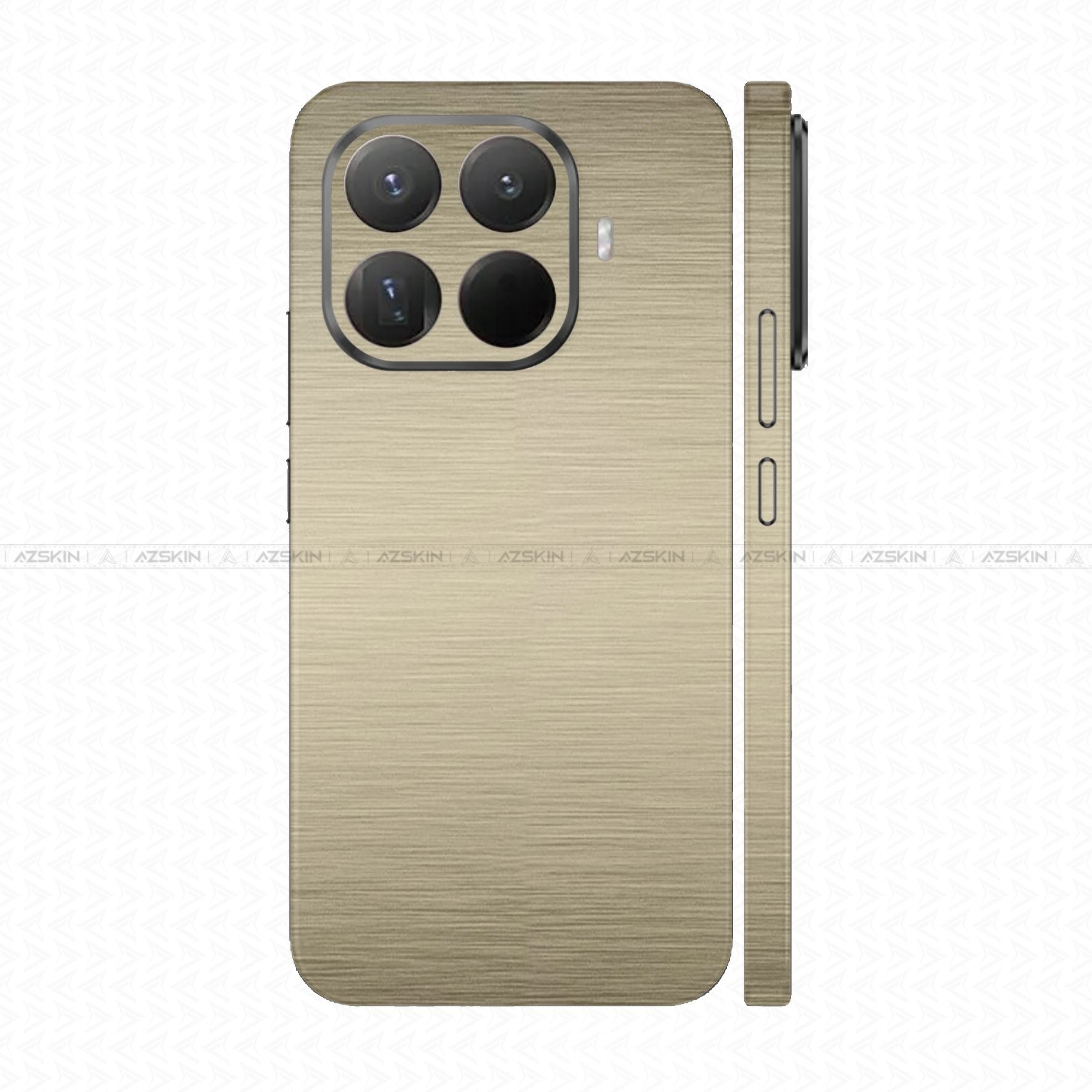 Dán Skin Xiaomi 15T \ Pro Vân Xước Titan Vàng Sampanh | SKM-TT05