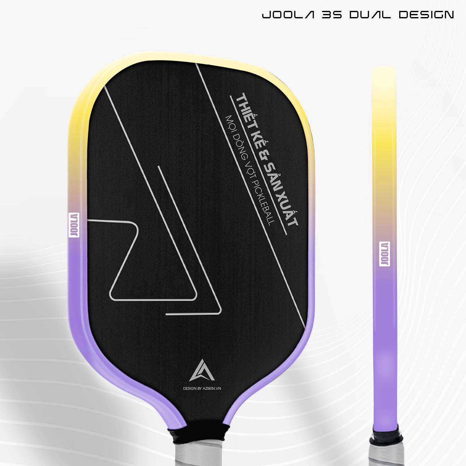 Dán Skin Viền Vợt Pickleball Gradient 06 | Joola 3S Dual Design
