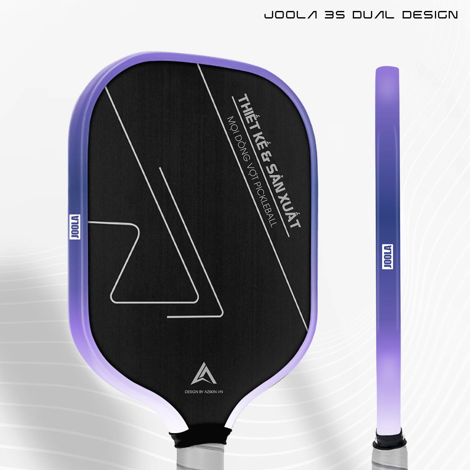 Dán Skin Viền Vợt Pickleball Gradient 07 | Joola 3S Dual Design