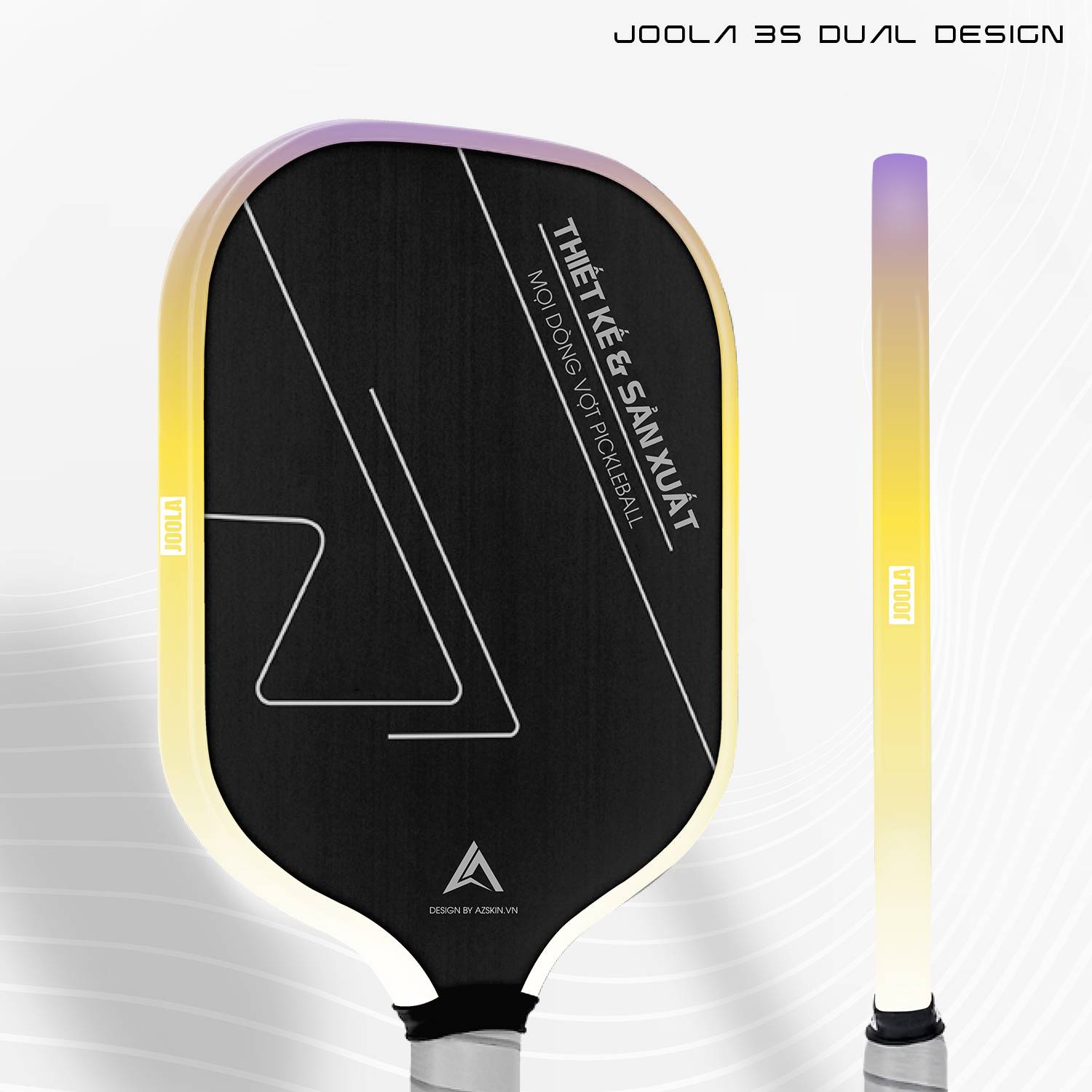 Dán Skin Viền Vợt Pickleball Gradient 08 | Joola 3S Dual Design