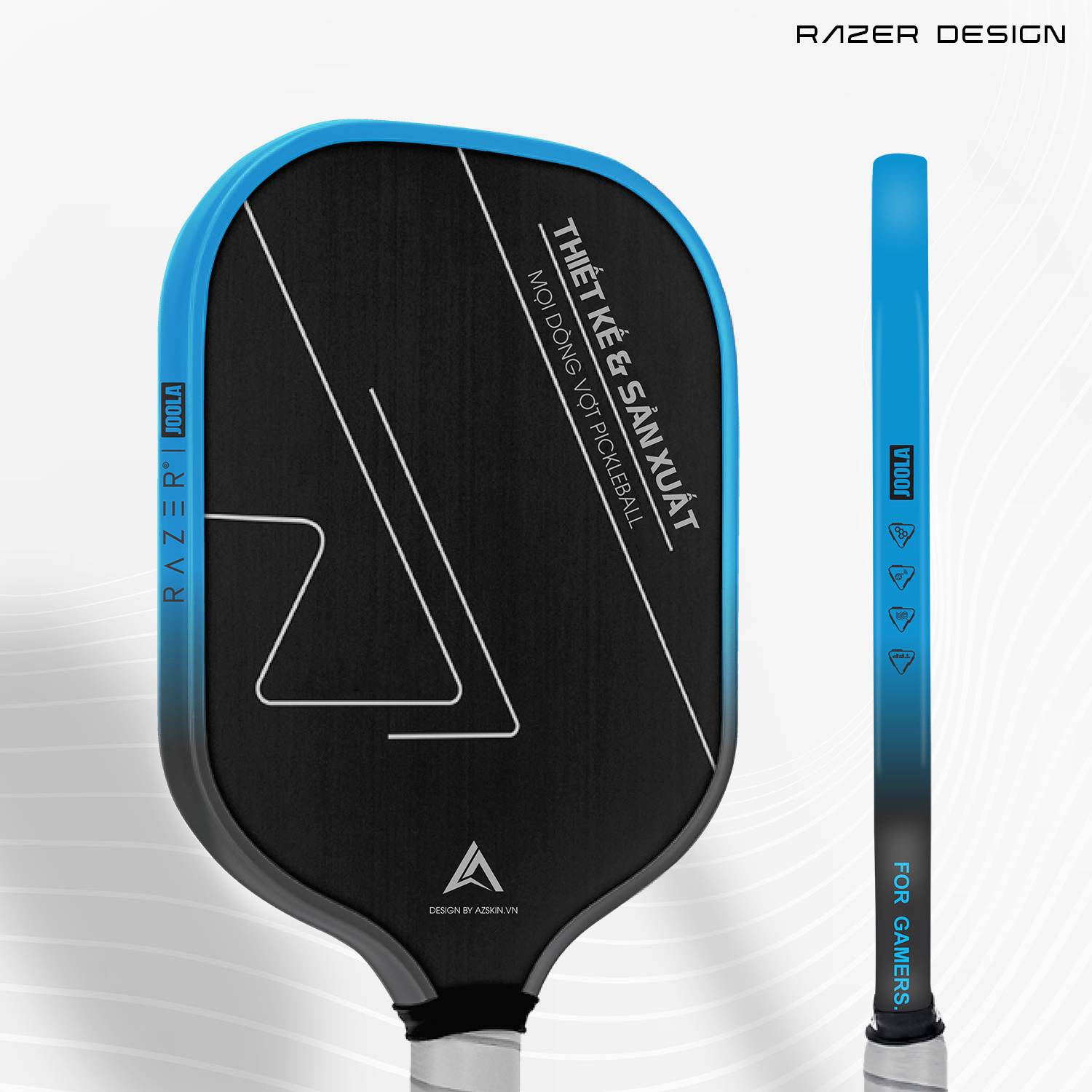 Dán Skin Viền Vợt Pickleball Razer 02 | Razer Design