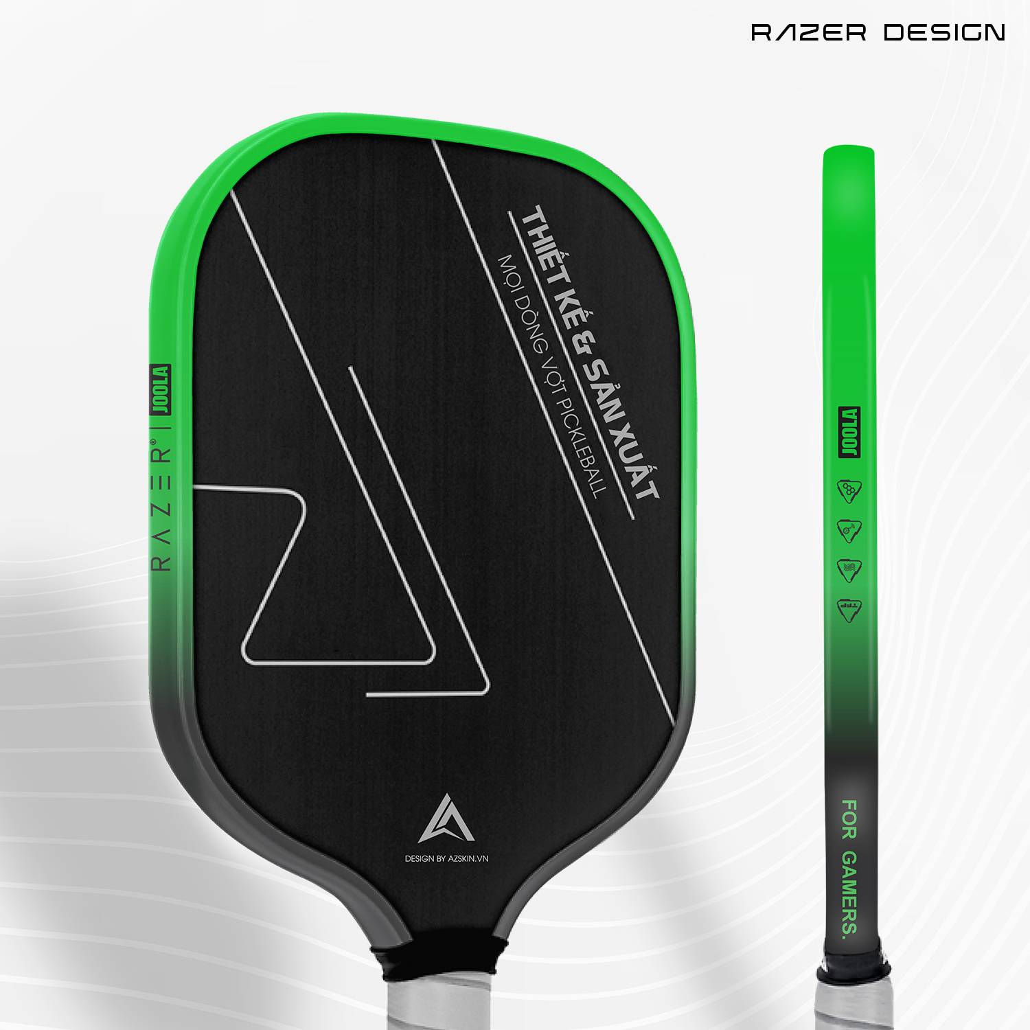 Dán Skin Viền Vợt Pickleball Razer 03 | Razer Design