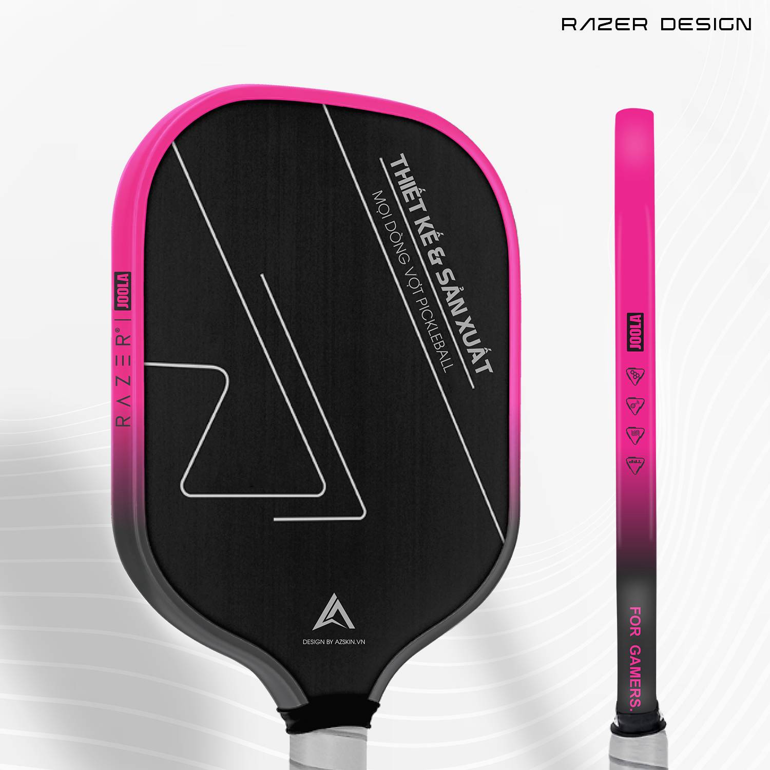 Dán Skin Viền Vợt Pickleball Razer 09 | Razer Design