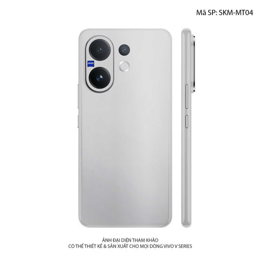 Dán Skin Vivo V60 Series Đổi Màu Bạc | SKM-MT04