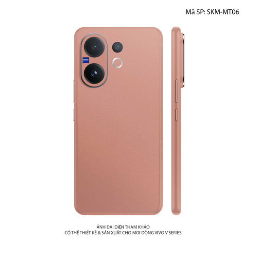 Dán Skin Vivo V60 Series Đổi Màu Hồng Vàng | SKM-MT06