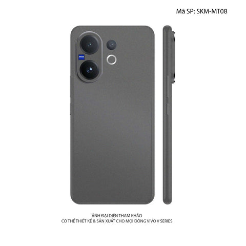 Dán Skin Vivo V60 Series Đổi Màu Xám Xi | SKM-MT08