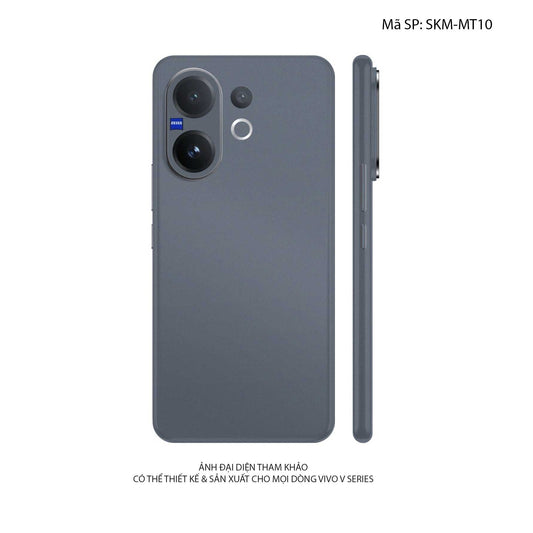 Dán Skin Vivo V60 Series Đổi Màu Xanh Xám | SKM-MT10