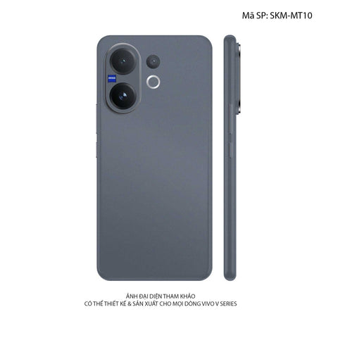 Dán Skin Vivo V60 Series Đổi Màu Xanh Xám | SKM-MT10
