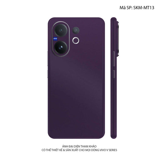 Dán Skin Vivo V60 Series Đổi Màu Tím Metallic | SKM-MT13