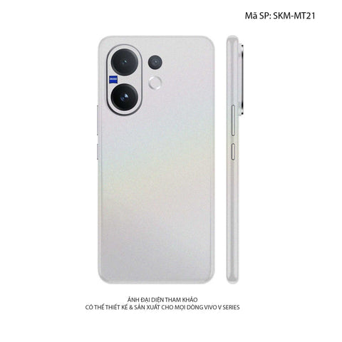 Dán Skin Vivo V60 Series Đổi Màu Bạc Chuyển Sắc | SKM-MT20