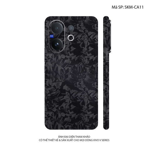 Dán Skin Vivo V60 Series Vân Carbon Forget | SKM-CA11