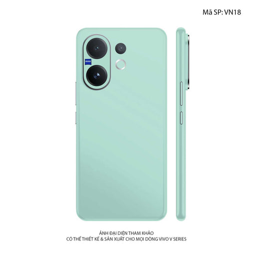 Dán Skin Vivo V60 | Lite Đổi Màu Xanh Mint VN18