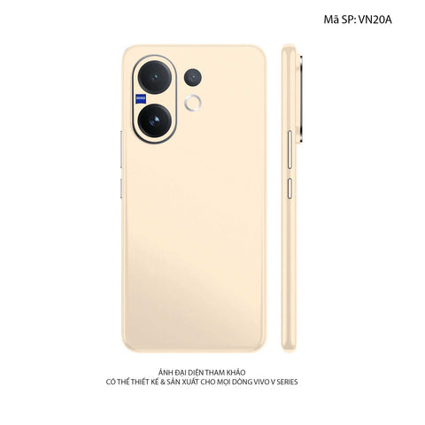 Dán Skin Vivo V60 | Lite Đổi Màu Khakhi Milan VN20A