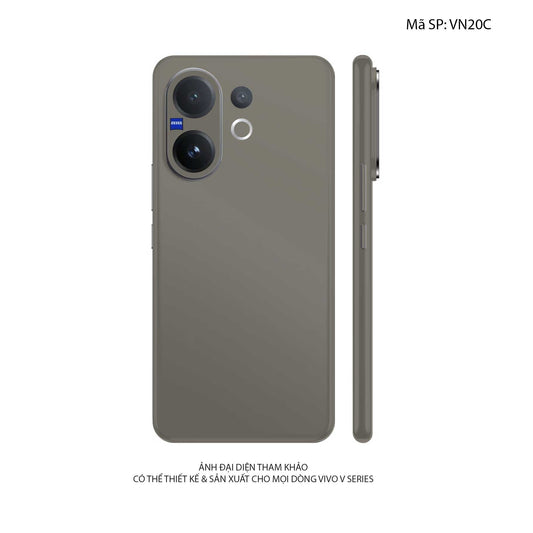 Dán Skin Vivo V60 | Lite Đổi Màu Titan Xám VN20C