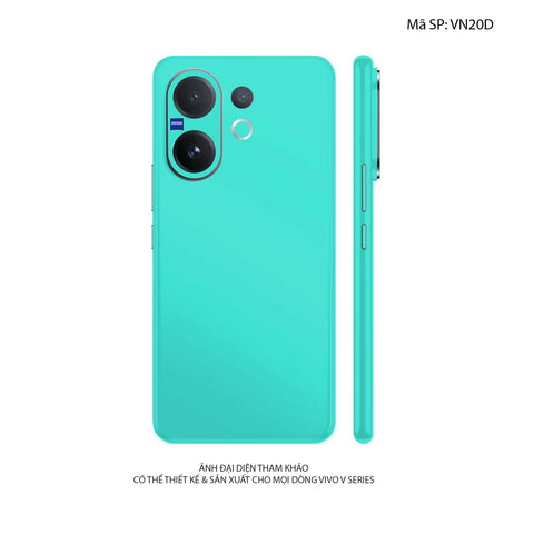 Dán Skin Vivo V60 | Lite Đổi Màu Xanh Tiffany VN20D