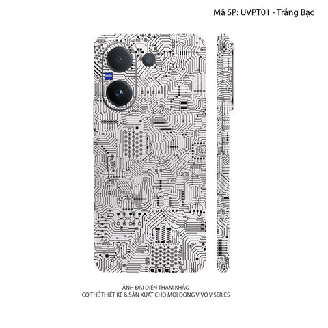 Dán Skin Vivo V60 Series Vân Nổi Vi Mạch | UVPT01