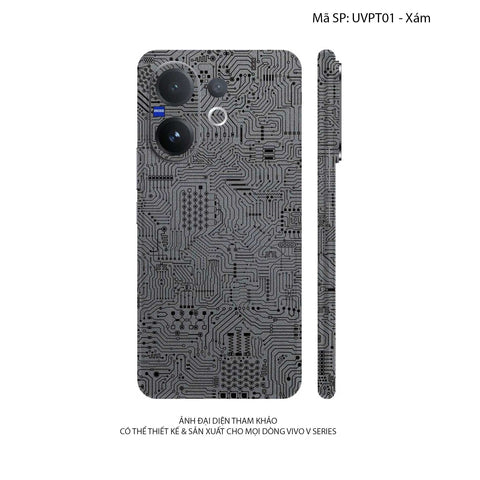 Dán Skin Vivo V60 Series Vân Nổi Vi Mạch | UVPT01