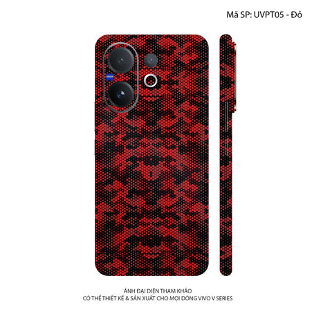 Dán Skin Vivo V60 Series Vân Nổi Mamba | UVPT05