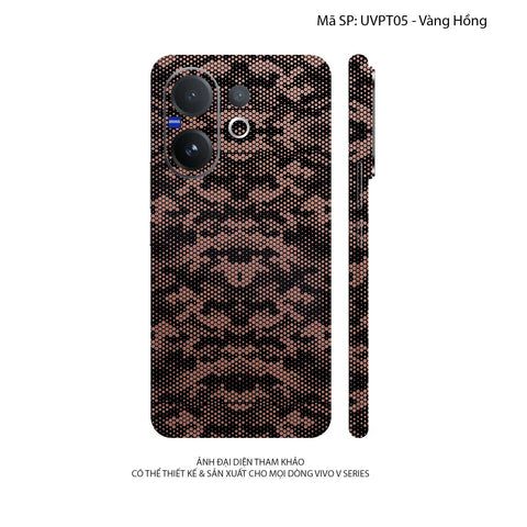 Dán Skin Vivo V60 Series Vân Nổi Mamba | UVPT05