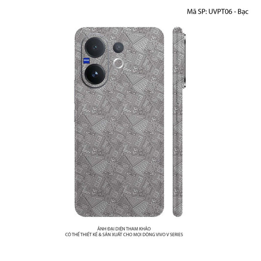 Dán Skin Vivo V60 Series Vân Nổi Pattern AZ | UVPT06