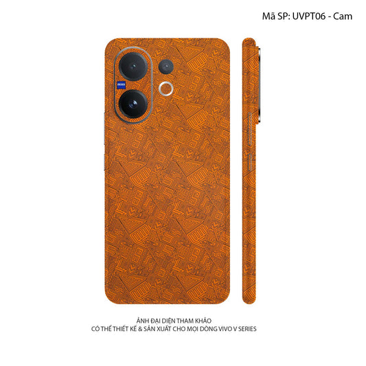 Dán Skin Vivo V60 Series Vân Nổi Pattern AZ | UVPT06