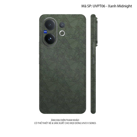 Dán Skin Vivo V60 Series Vân Nổi Pattern AZ | UVPT06
