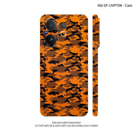 Dán Skin Vivo V60 Series Vân Nổi Camo Urban | UVPT08