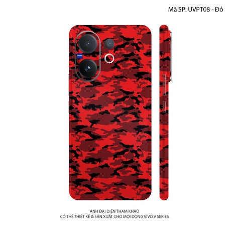 Dán Skin Vivo V60 Series Vân Nổi Camo Urban | UVPT08