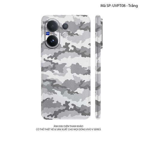 Dán Skin Vivo V60 Series Vân Nổi Camo Urban | UVPT08
