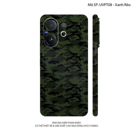 Dán Skin Vivo V60 Series Vân Nổi Camo Urban | UVPT08