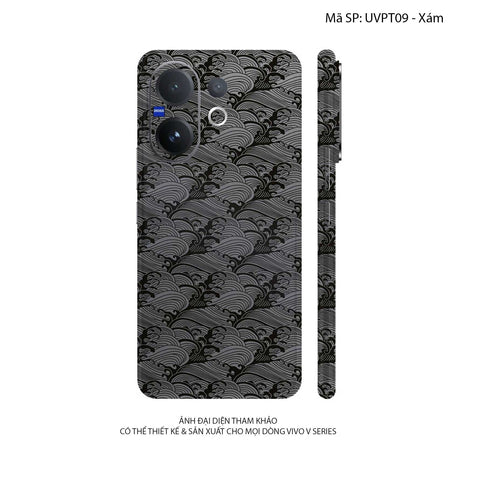 Dán Skin Vivo V60 Series Vân Nổi Pattern Wave | UVPT09