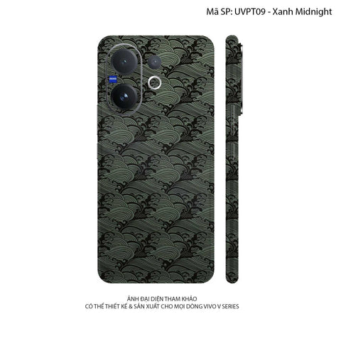 Dán Skin Vivo V60 Series Vân Nổi Pattern Wave | UVPT09