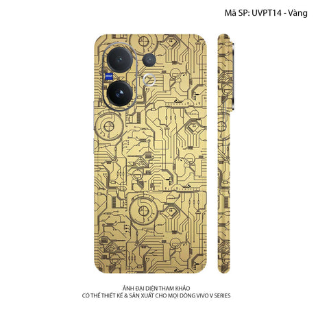 Dán Skin Vivo V60 Series Vân Nổi Vi Mạch 2023 | UVPT14