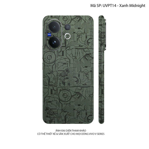 Dán Skin Vivo V60 Series Vân Nổi Vi Mạch 2023 | UVPT14