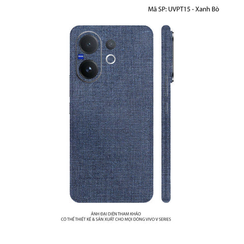 Dán Skin Vivo V60 Series Vân Vải | UVPT15