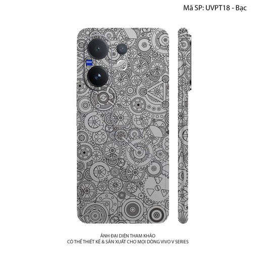 Dán Skin Vivo V60 Series Vân Nổi Động Cơ | UVPT18