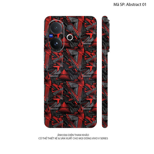 Dán Skin Vivo V60 Series Vân Nổi Abstract | UVPT21