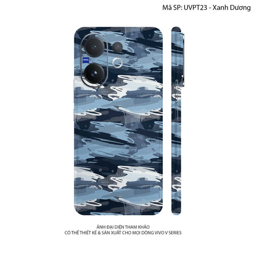 Dán Skin Vivo V60 Series Vân Nổi Camo SEAMLESS | UVPT23