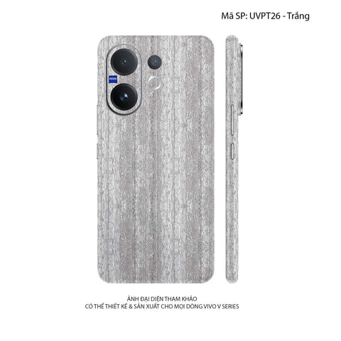Dán Skin Vivo V60 Series Vân Nổi Pattern WOOD | UVPT26