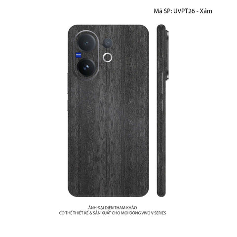 Dán Skin Vivo V60 Series Vân Nổi Pattern WOOD | UVPT26