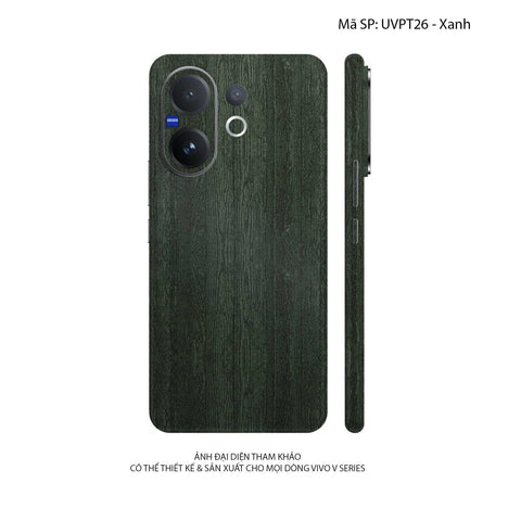 Dán Skin Vivo V60 Series Vân Nổi Pattern WOOD | UVPT26