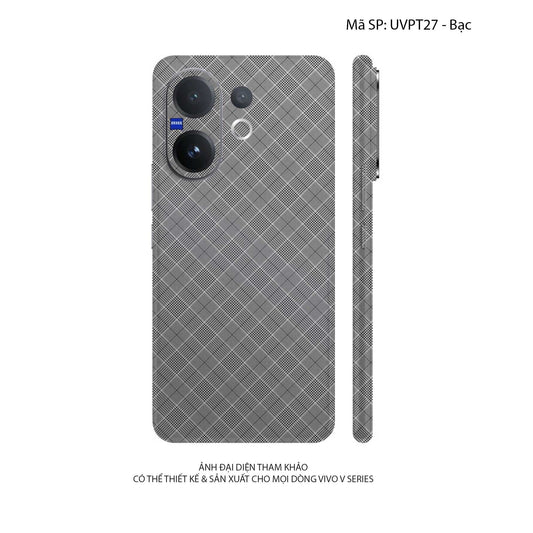Dán Skin VivoV60 Series Vân Nổi Pattern BB | UVPT27